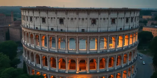 Filming in Rome