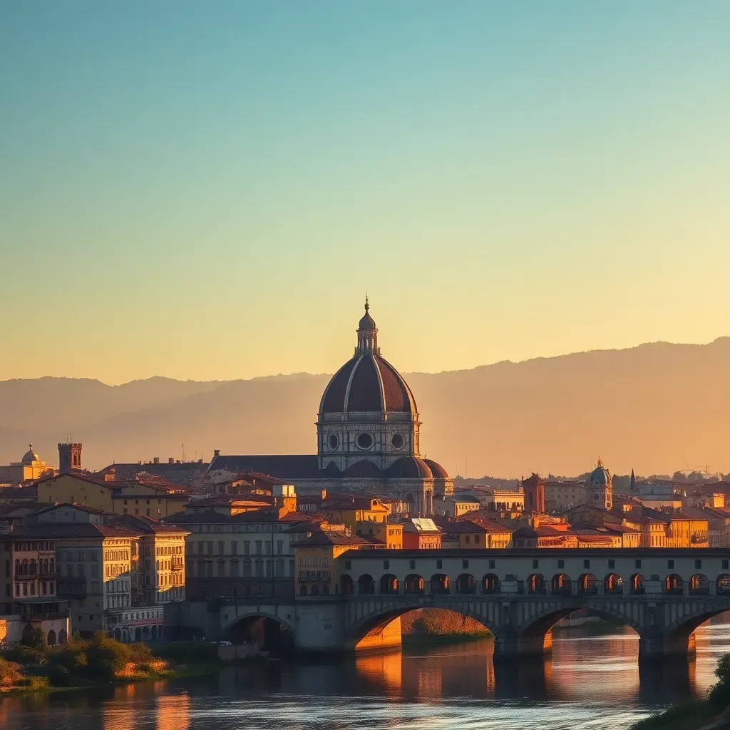 Filming location in Italy