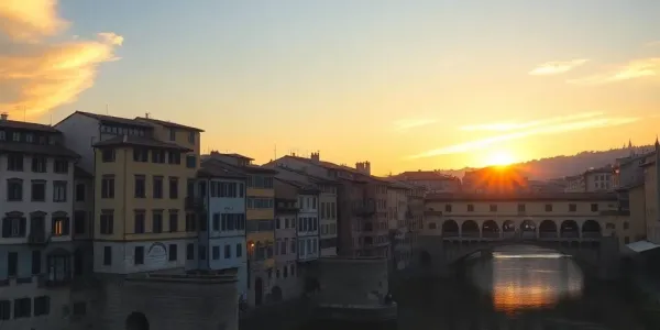 Filming in Florence