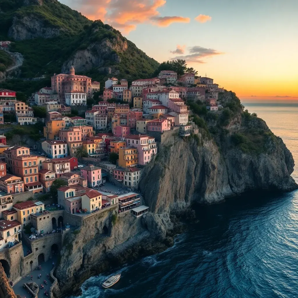 Naples Bay Panorama - filming location in Italy