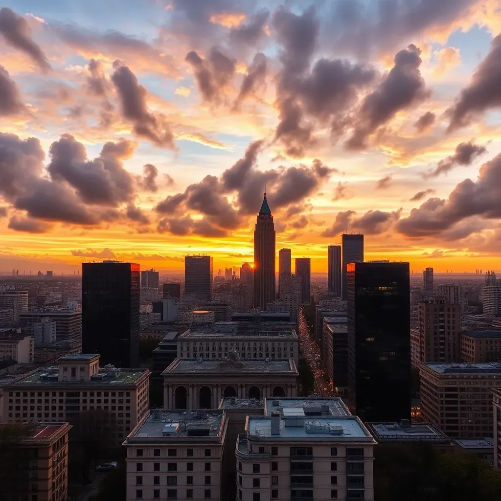 Milan Skyline Porta Nuova - filming location in Italy