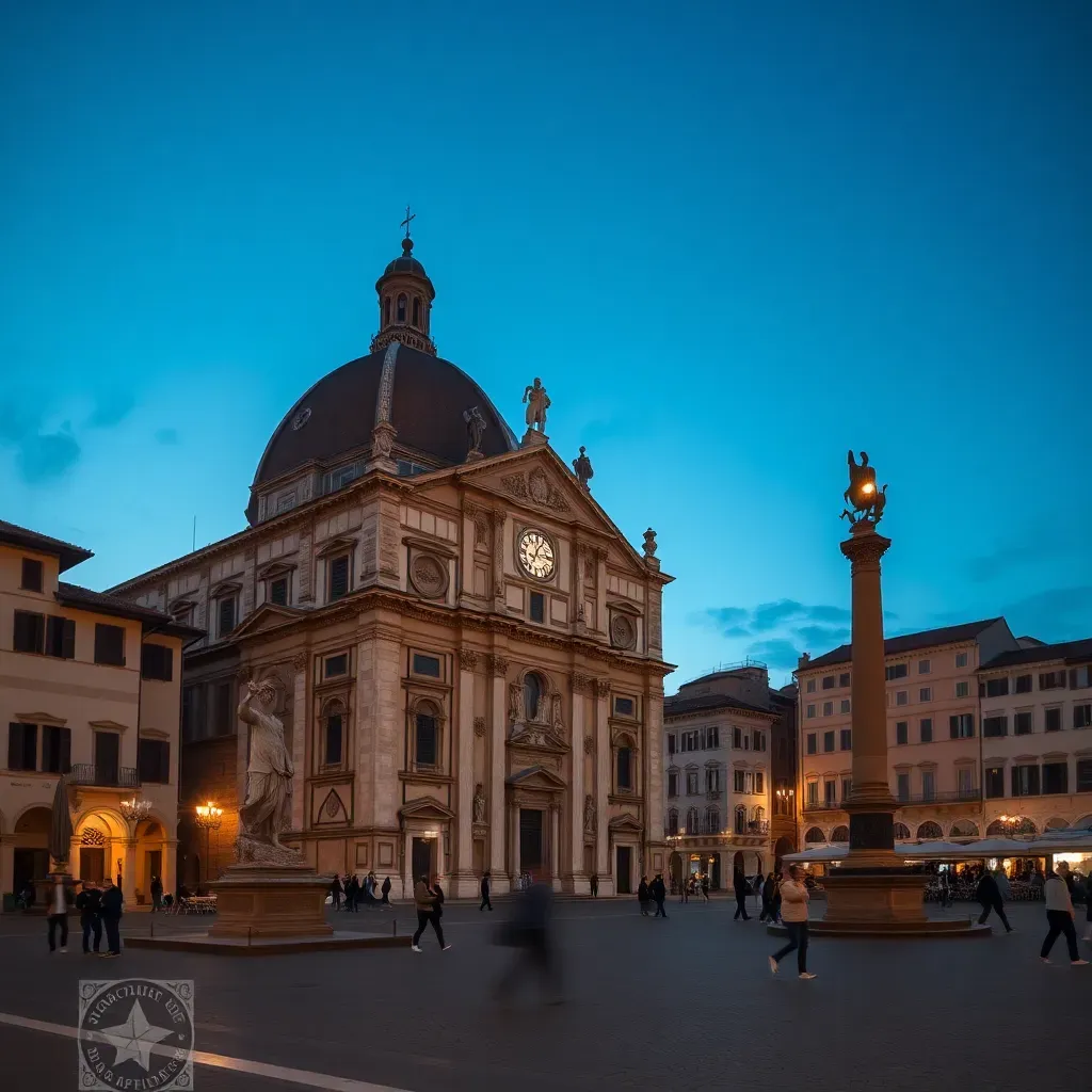 Florence Piazza Signoria - filming location in Italy