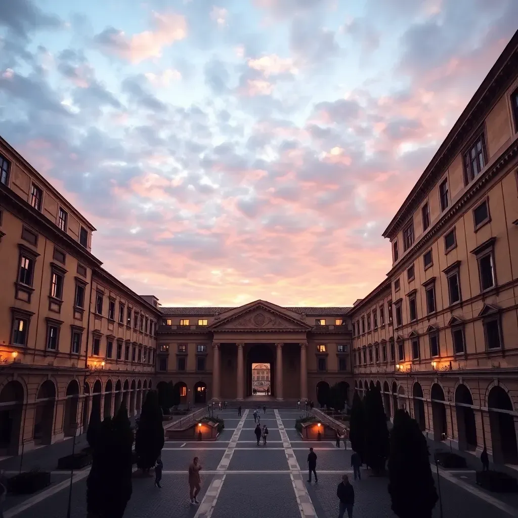 Florence Uffizi - filming location in Italy