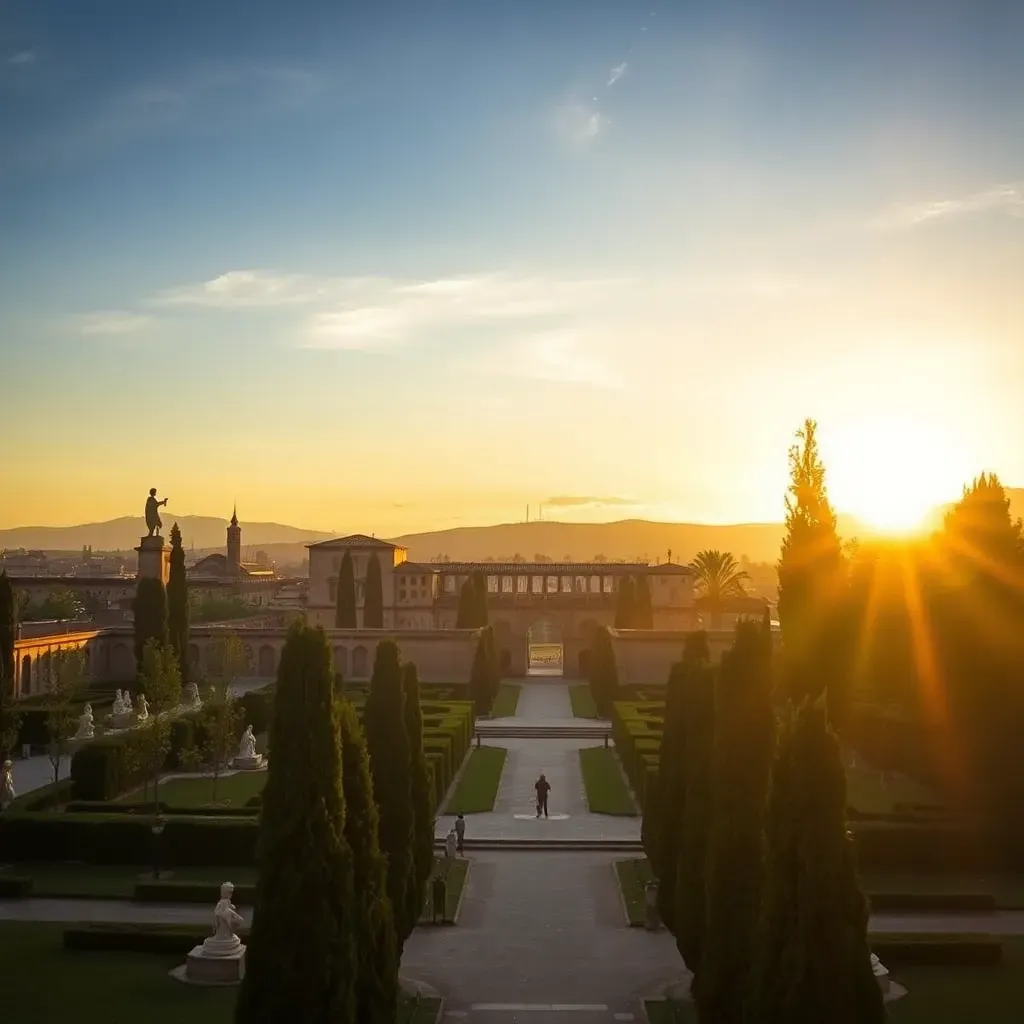 Florence Boboli Gardens - filming location in Italy