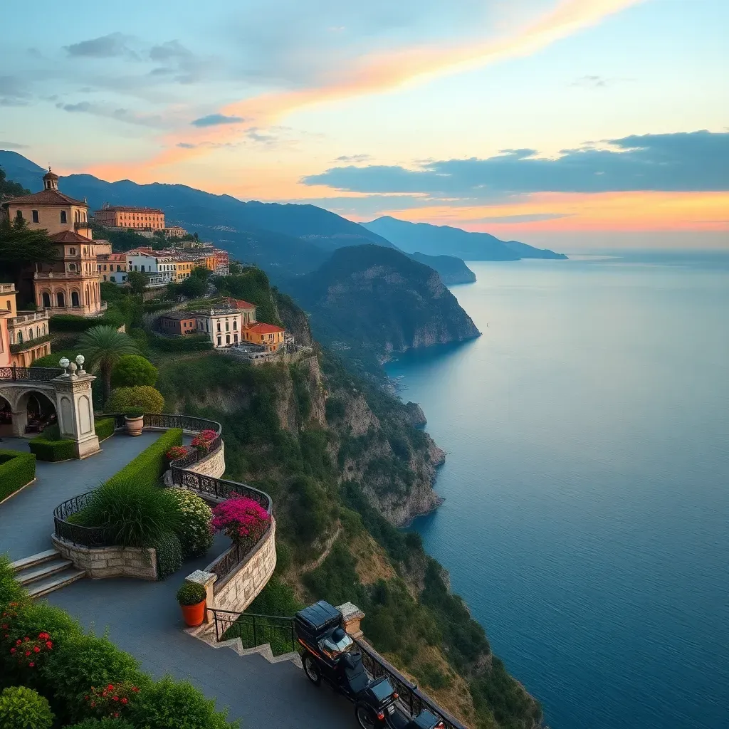 Ravello Amalfi Coast - filming location in Italy