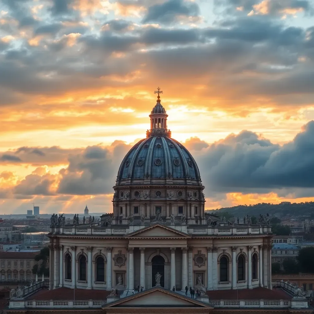 Vatican St Peters - filming location in Italy